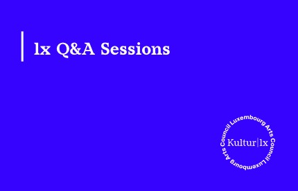 | lx Q&A Sessions - Résidency programme Cité internationale des arts, Paris