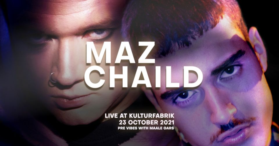 L'inimitable duo CHAiLD x Maz en concert à la KuFa le 23 octobre!
