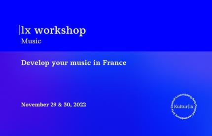 |lx music workshop (online): Develop your music in France