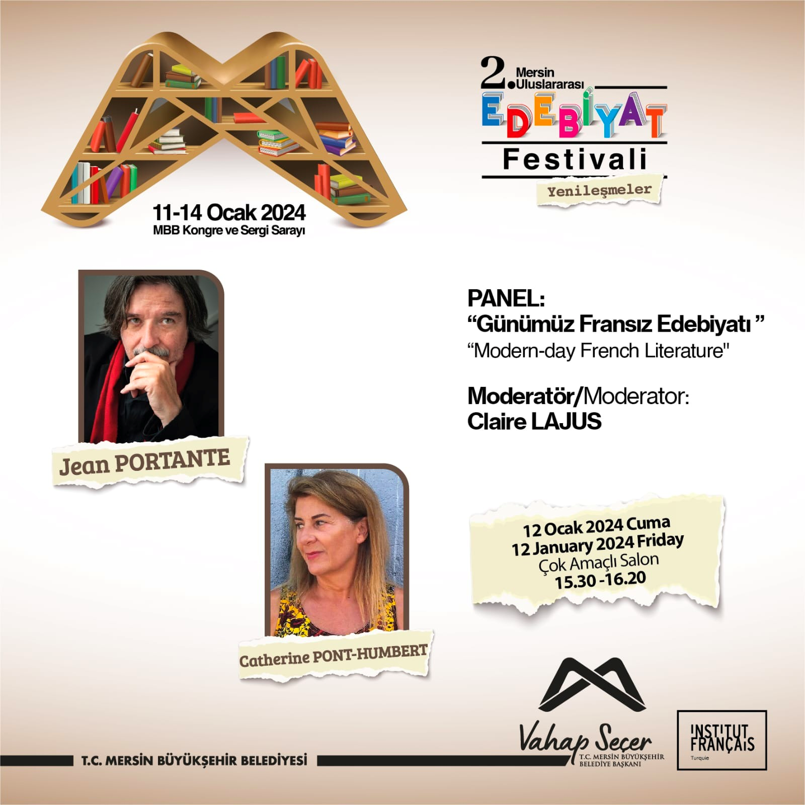 Jean Portante - Mersin International Literature Festival (FR)
